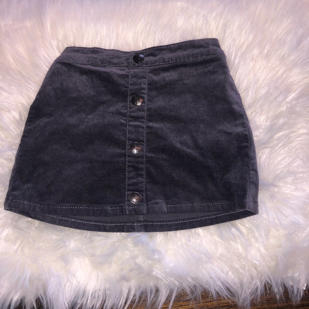 Crazy 8 Grey Mini Skirt